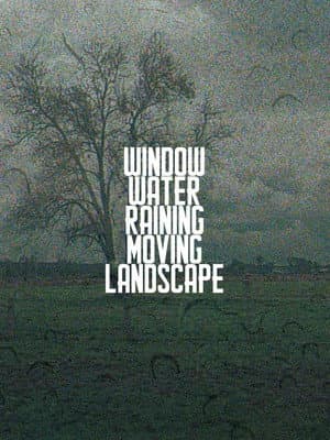Window.Water.Raining.Moving.Landscape.